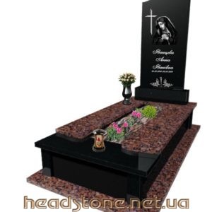 Купити пам’ятник від виробника гранітний Елітний одинарний з Аксесуари для памятника з граніту і 3Dмоделі пам’ятника надмогиьного