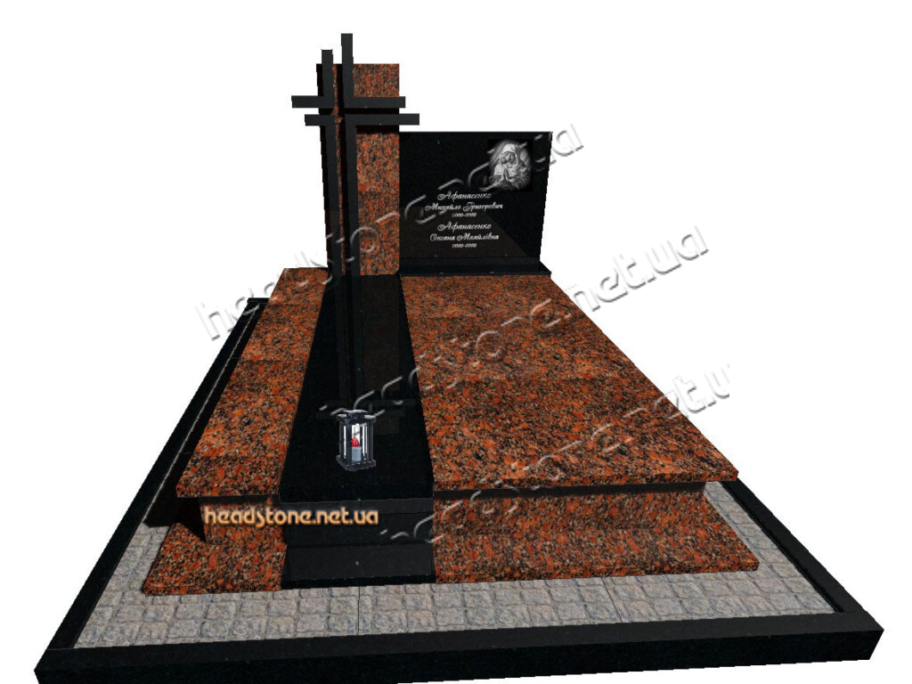 пам’ятники подвійні гранітні у Львові,подвійний пам’ятник на могилу, подвійний пам’ятник з габро, пам’ятник подвійний, подвійний пам’ятник на двох з граніту,