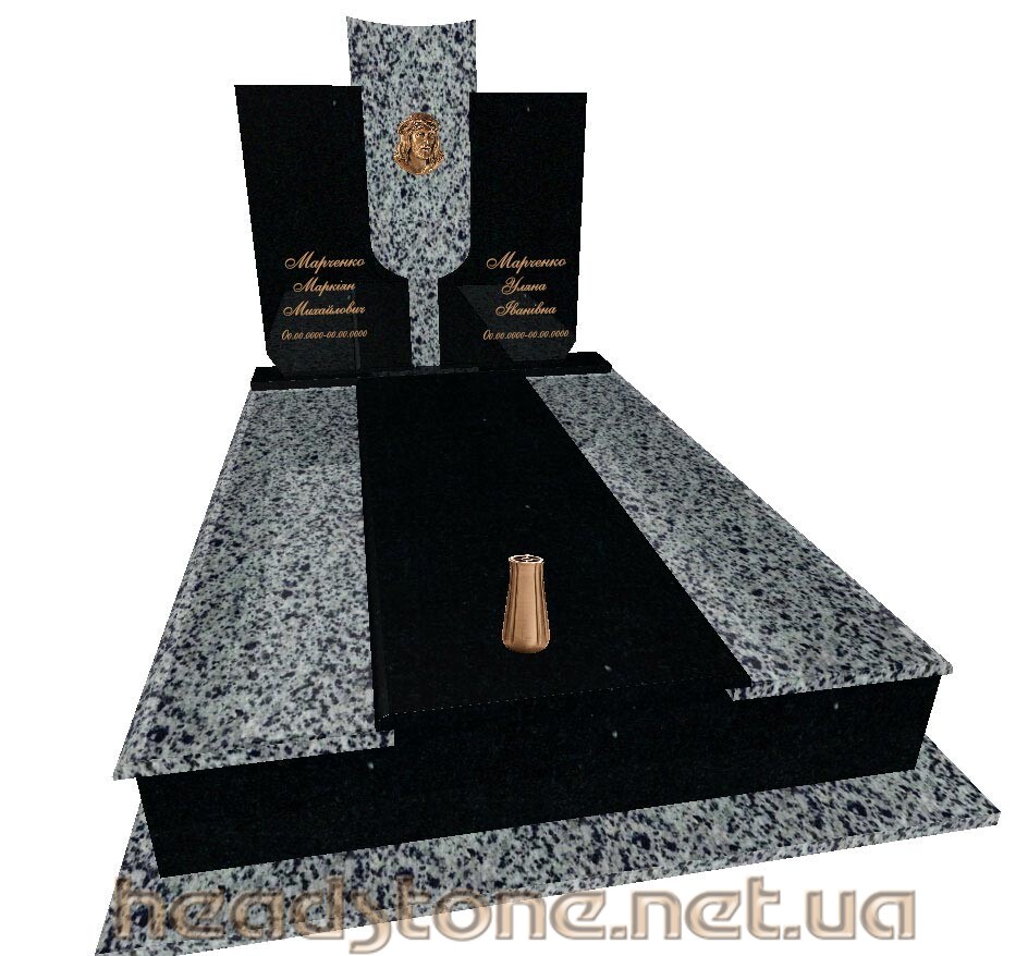 виготовлення пам’ятника гранітний подвійний, 3d проекти пам’ятників Декор для пам’ятника Латунні та бронзові вироби на пам’ятник накладний хрестик на памятник