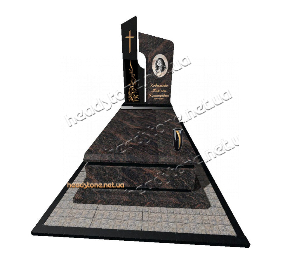 Елітний памятник для дівчини. 3d дизайн пам’ятників. пам’ятники європейського зразка. Оригінальні памятники з граніту, Італійські памятники з граніту, Виготовлення гранітних пам’ятників